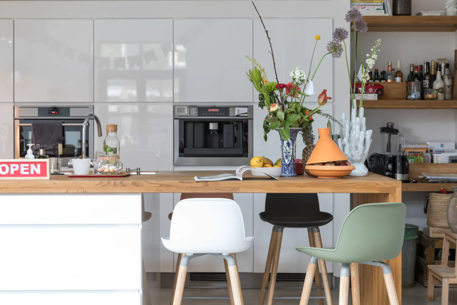 Albert Kuip Counter Stool - White - Image 5