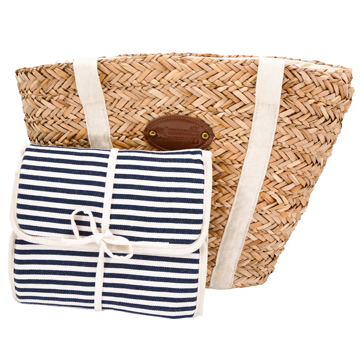 Beach Picnic Bag Riviera Linen - 4 Persons - Image 6
