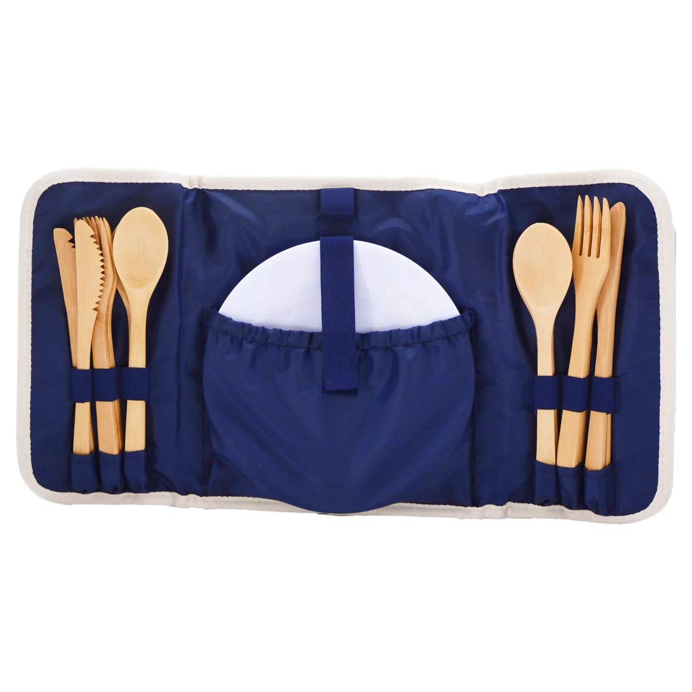 Beach Picnic Bag Riviera Linen - 4 Persons - Image 7