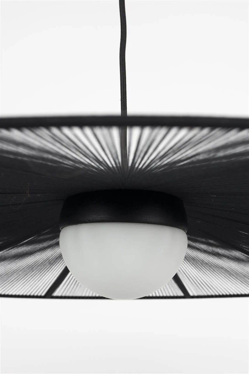 Belle Pendant Lamp L Black - Image 4