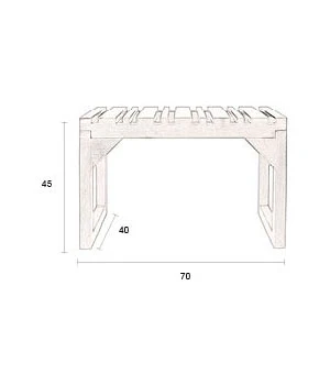 Bench Jakub Walnut - Image 8