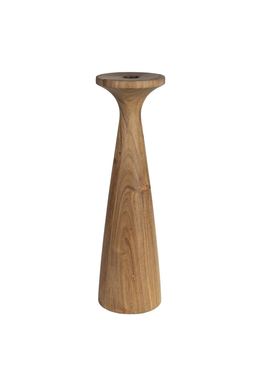 Candle Holder Flames L Brown - Image 2