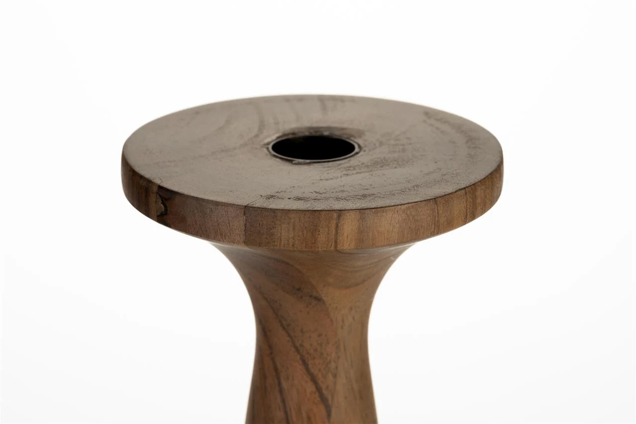 Candle Holder Flames L Brown - Image 4