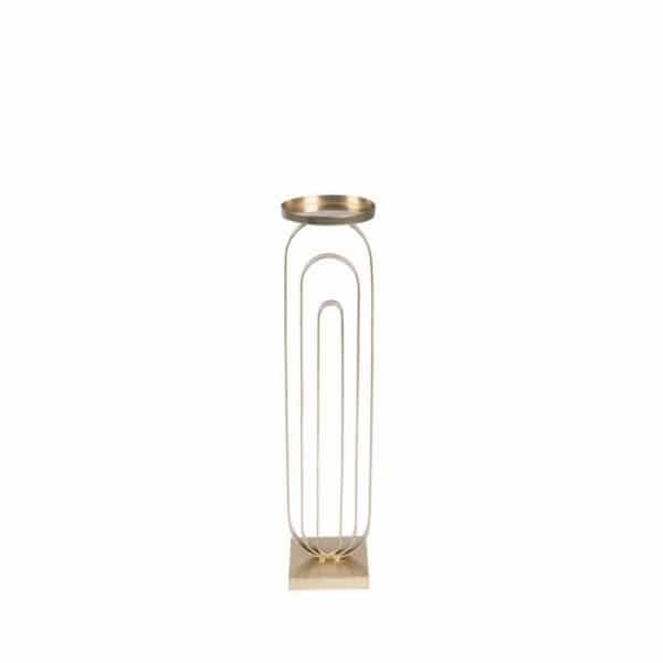 Large Candle Holder Proa Gold - Image 2