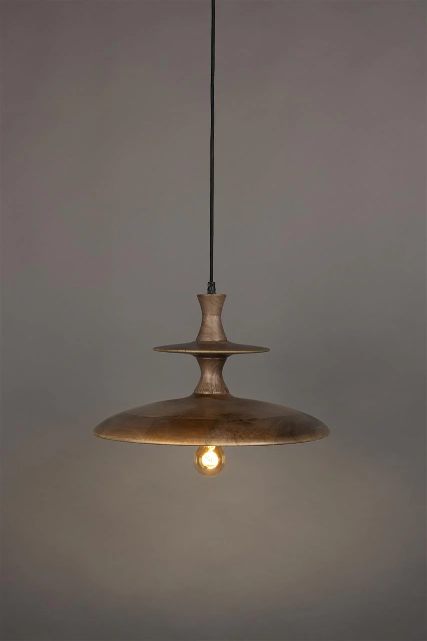 Cath Pendant Lamp L Walnut