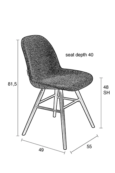 Chair Albert Kuip Soft Beige - Image 12