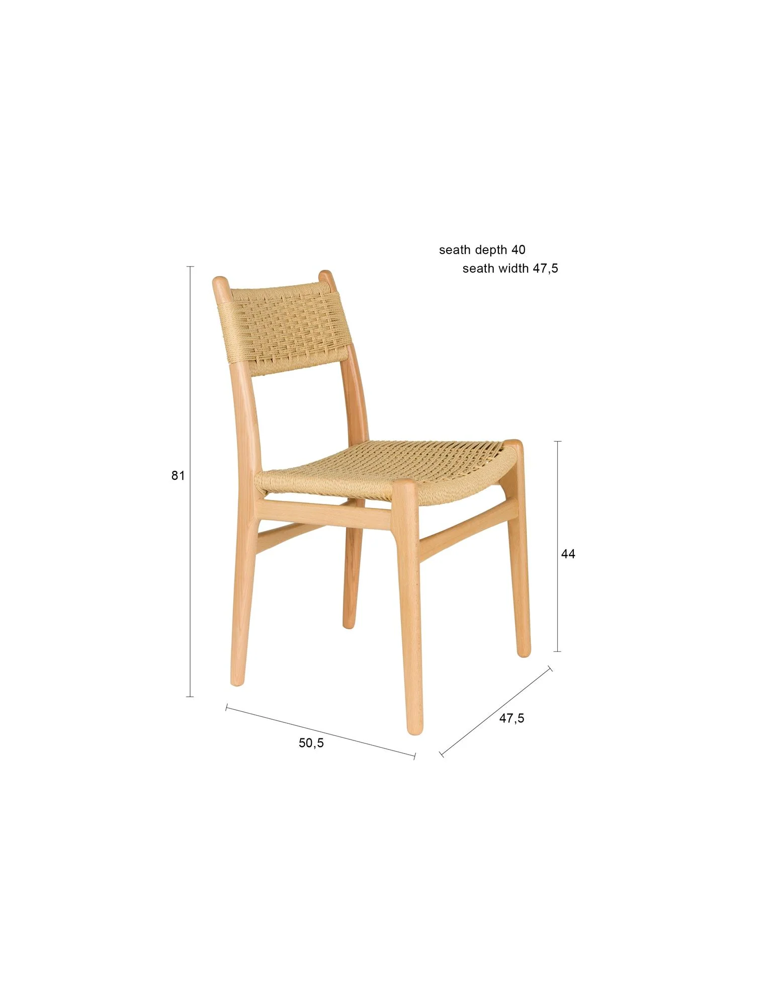 Chair Cecile Natural - Image 14