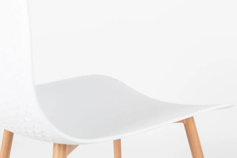 White Leon Chair - Image 11