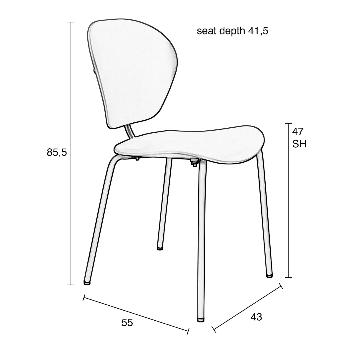 Chair Ocean Pirate Black - Image 10