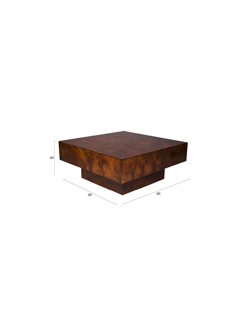Coffee Table Quinn Walnut - Image 7