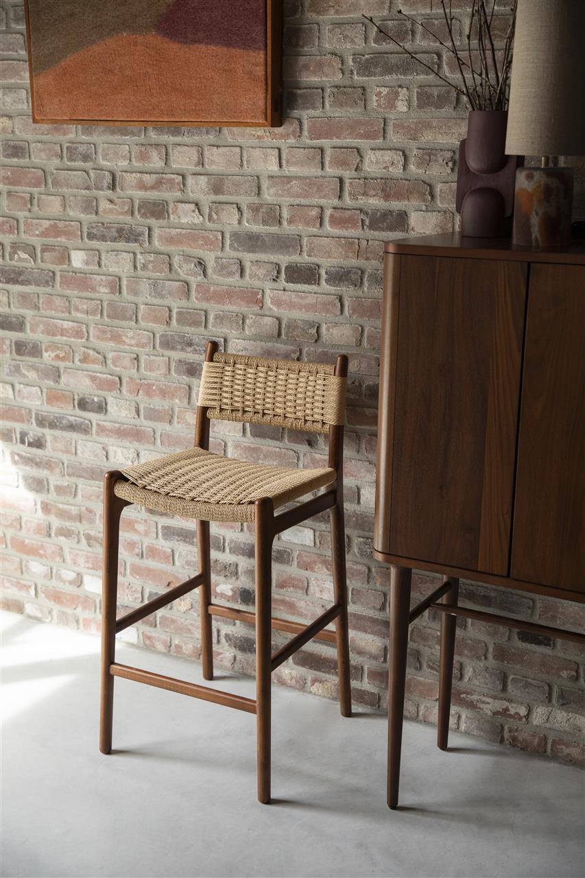 Counter Stool Cecile Walnut