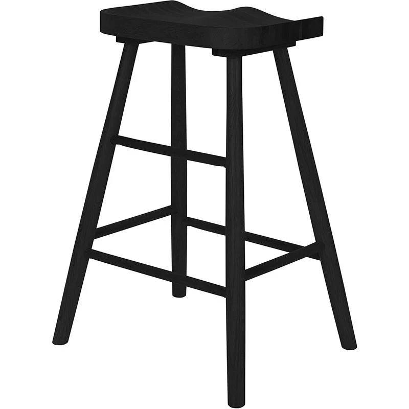 Tall Vander Stool - Black