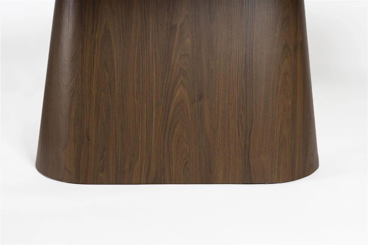 Dining Table Almira Oval 180 Walnut - Image 5