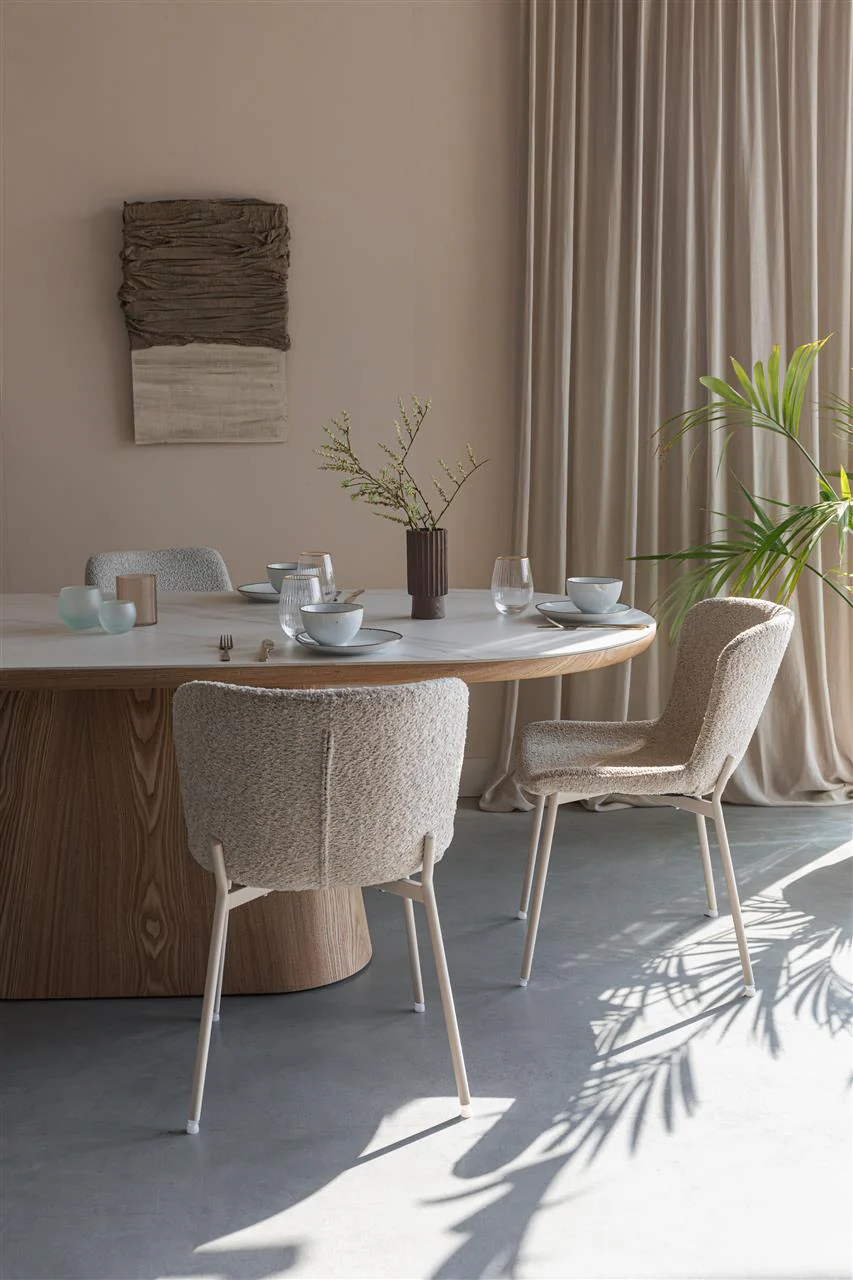 Dining Table Almira Oval 200 Oak