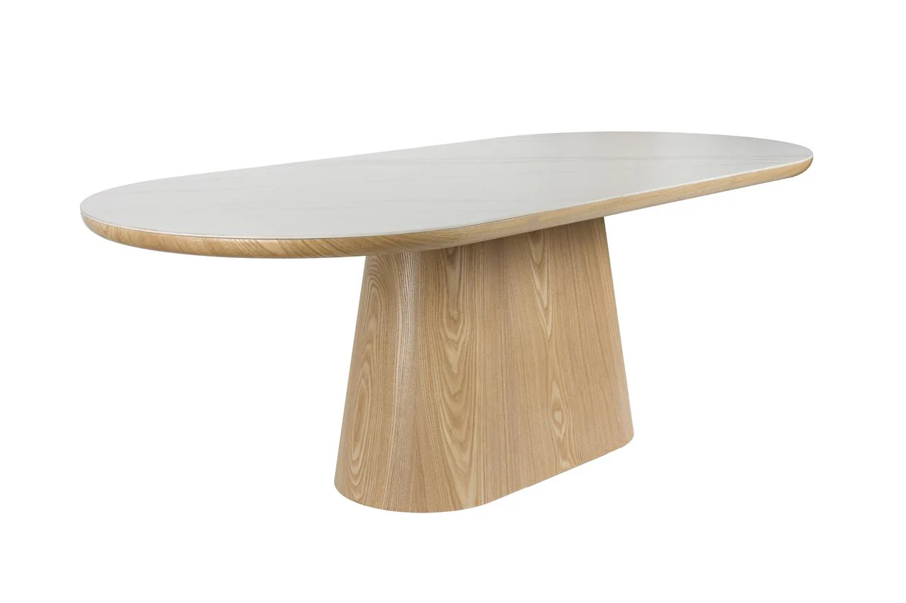 Dining Table Almira Oval 200 Oak - Image 2