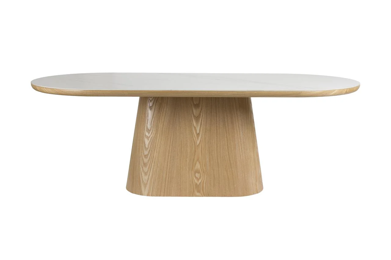 Dining Table Almira Oval 200 Oak - Image 3