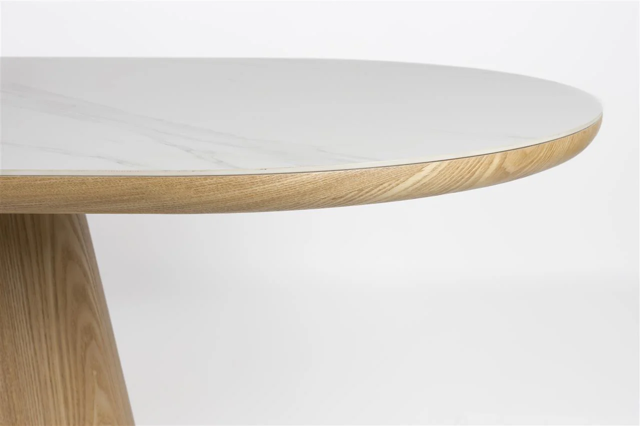 Dining Table Almira Oval 200 Oak - Image 5