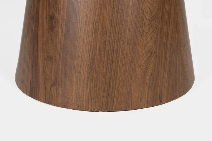 Dining Table Almira Round Walnut - Image 6