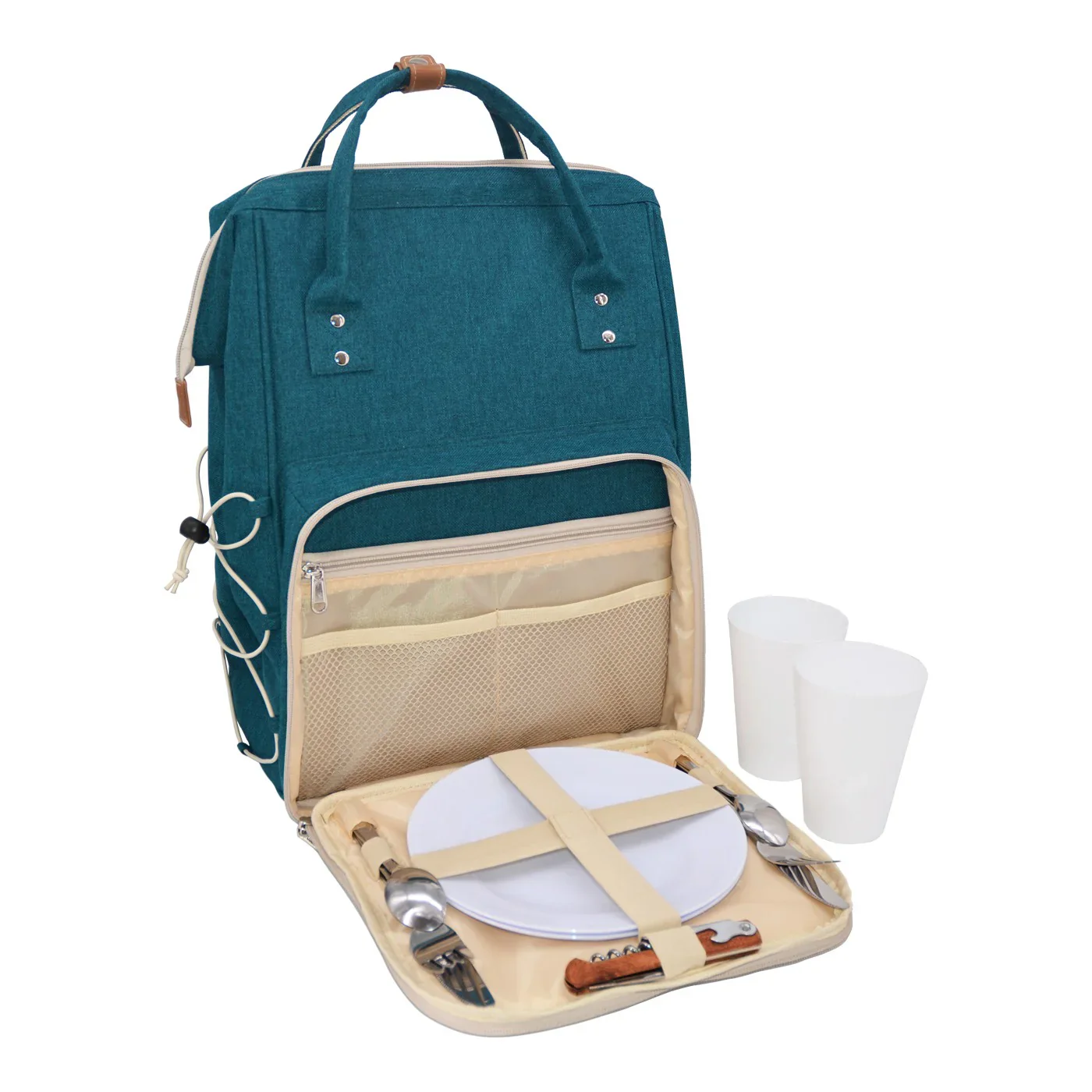 Duck Blue Picnic Backpack - 2 Persons - Image 3