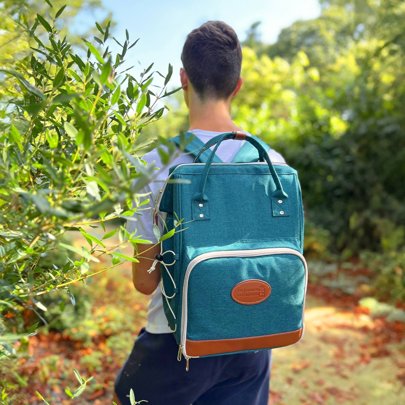 Duck Blue Picnic Backpack - 2 Persons - Image 5