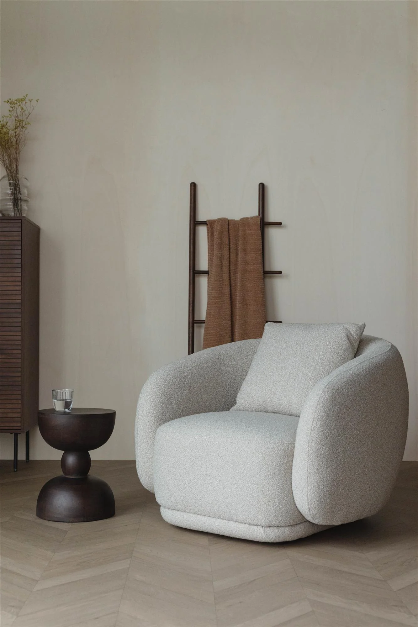 Duffel Lounge Chair - Beige