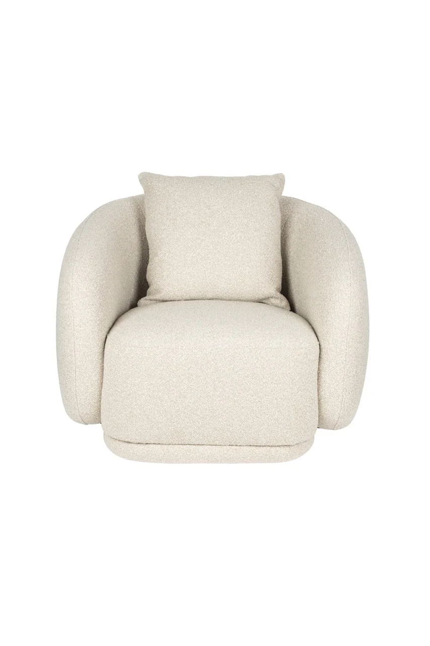 Duffel Lounge Chair - Beige - Image 2