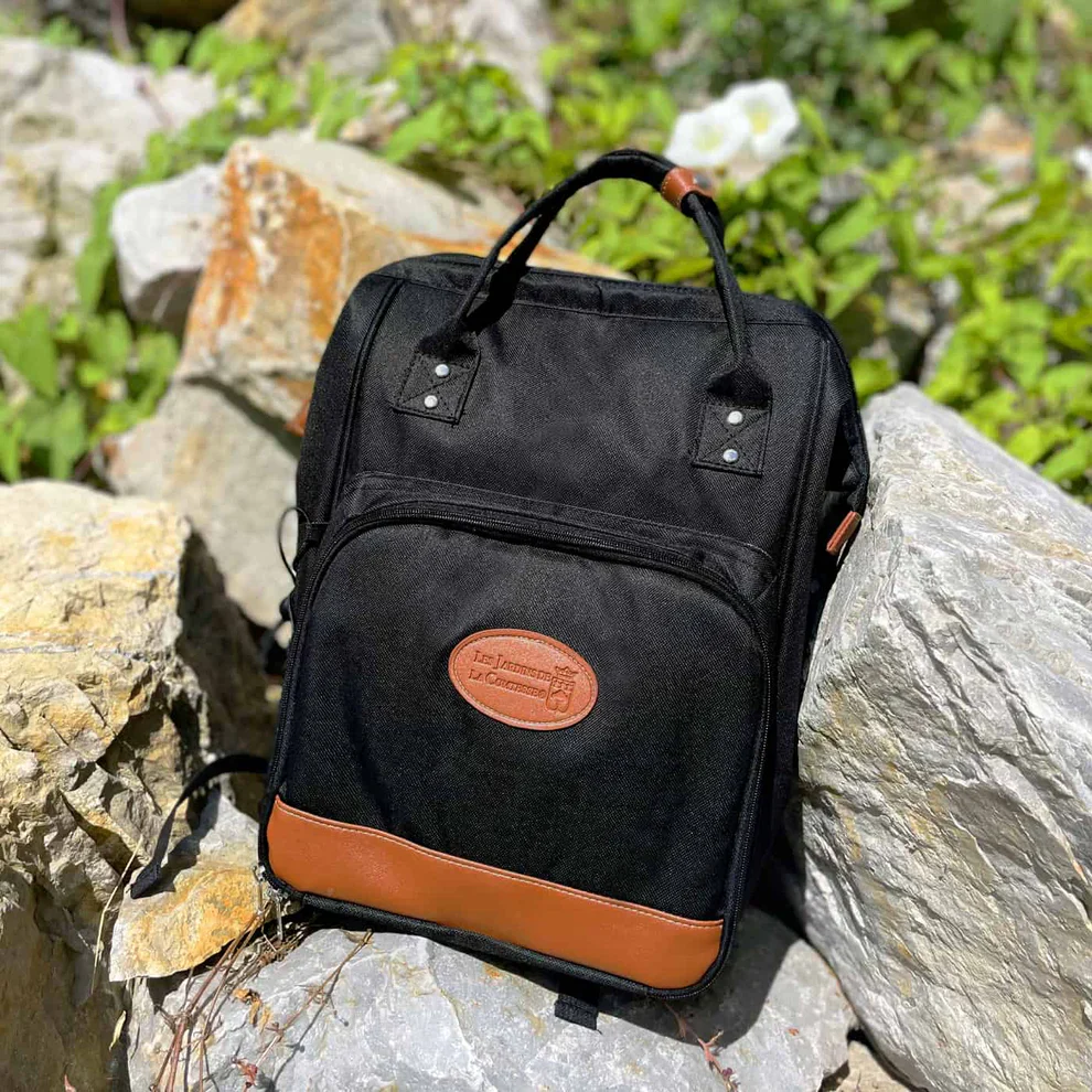 Picnic Backpack Escapade Black 2 Person - Image 3