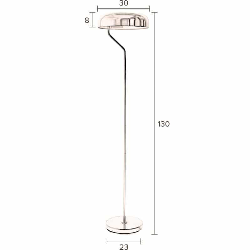 Brass Eclipse Floor Lamp - Image 6