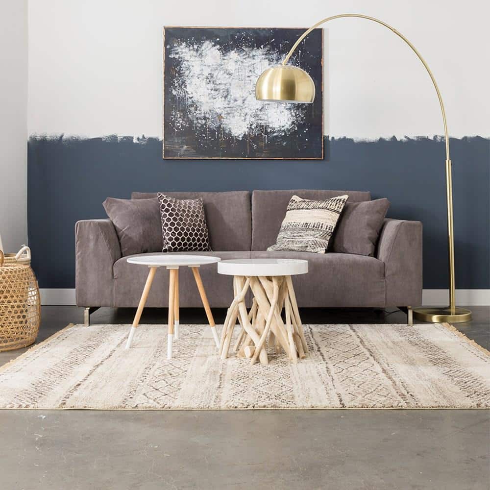Brass Bow Floor Lamp