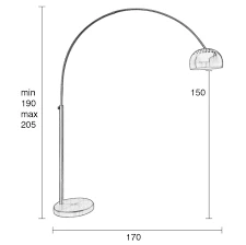 Brass Bow Floor Lamp - Image 5