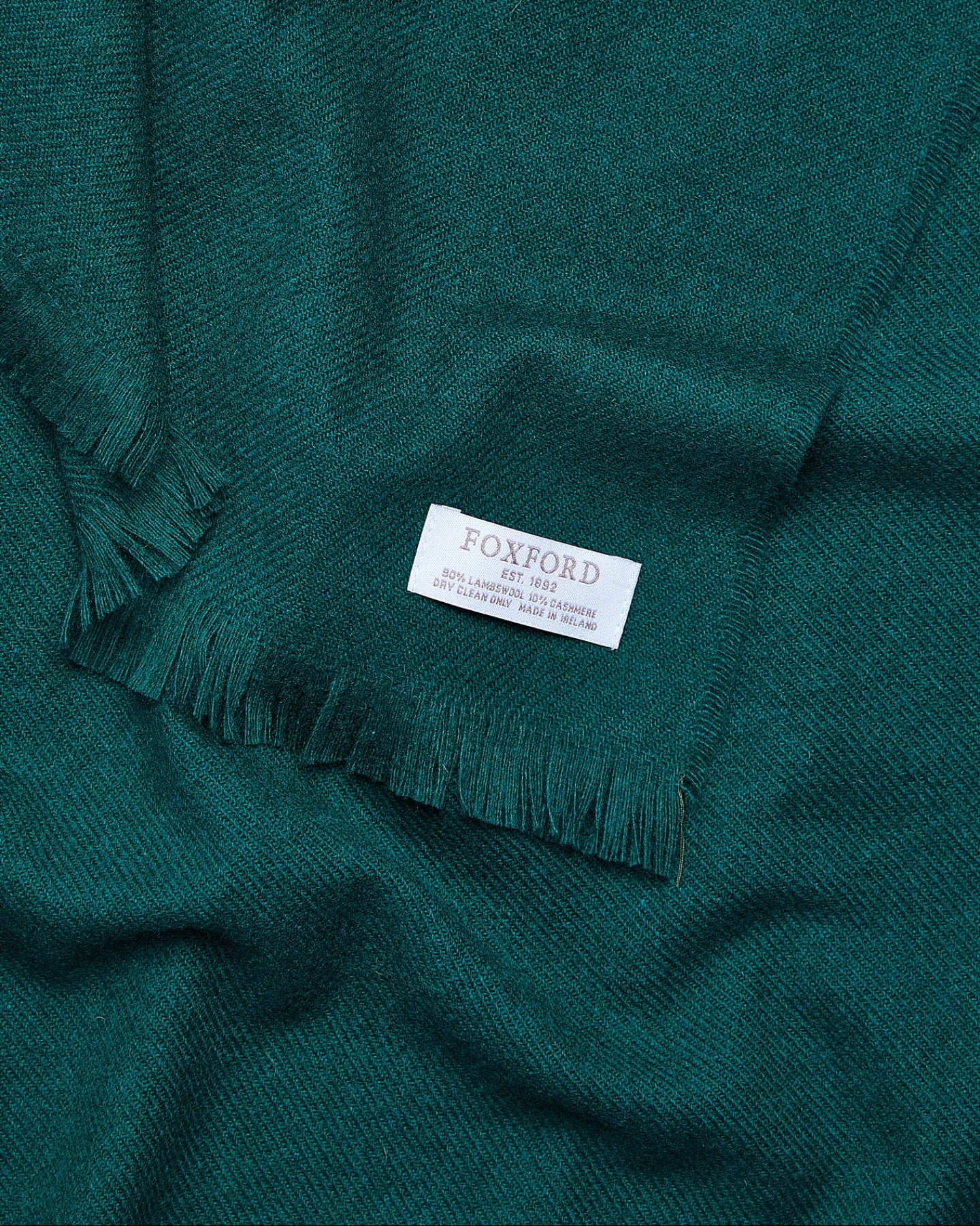 Foxford Amazon Fine Wool Cashmere Blend Scarf - Image 3