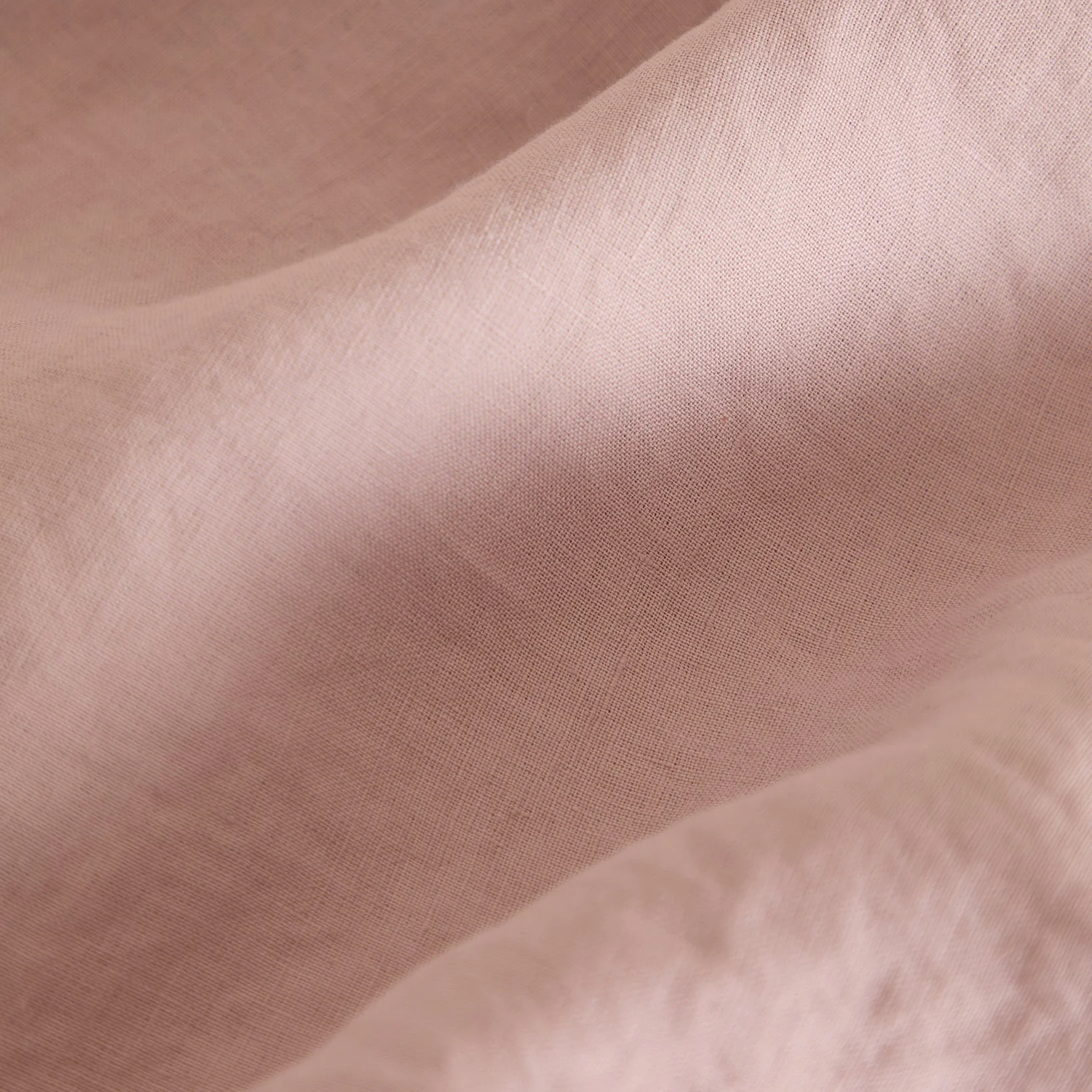 Foxford Blush Pure Linen Fitted Sheet - Image 3