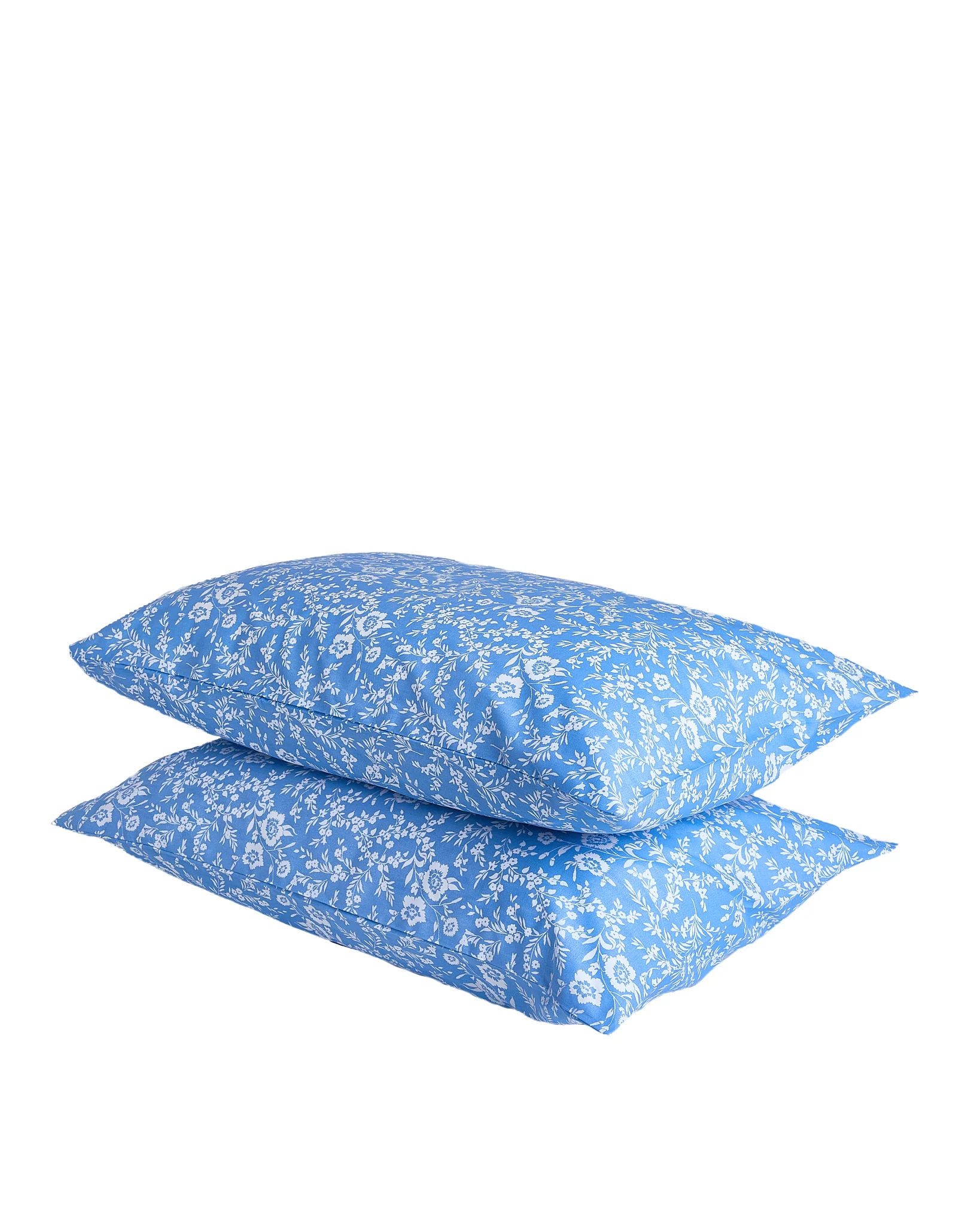 Foxford Clara Blue Pillowcase Set
