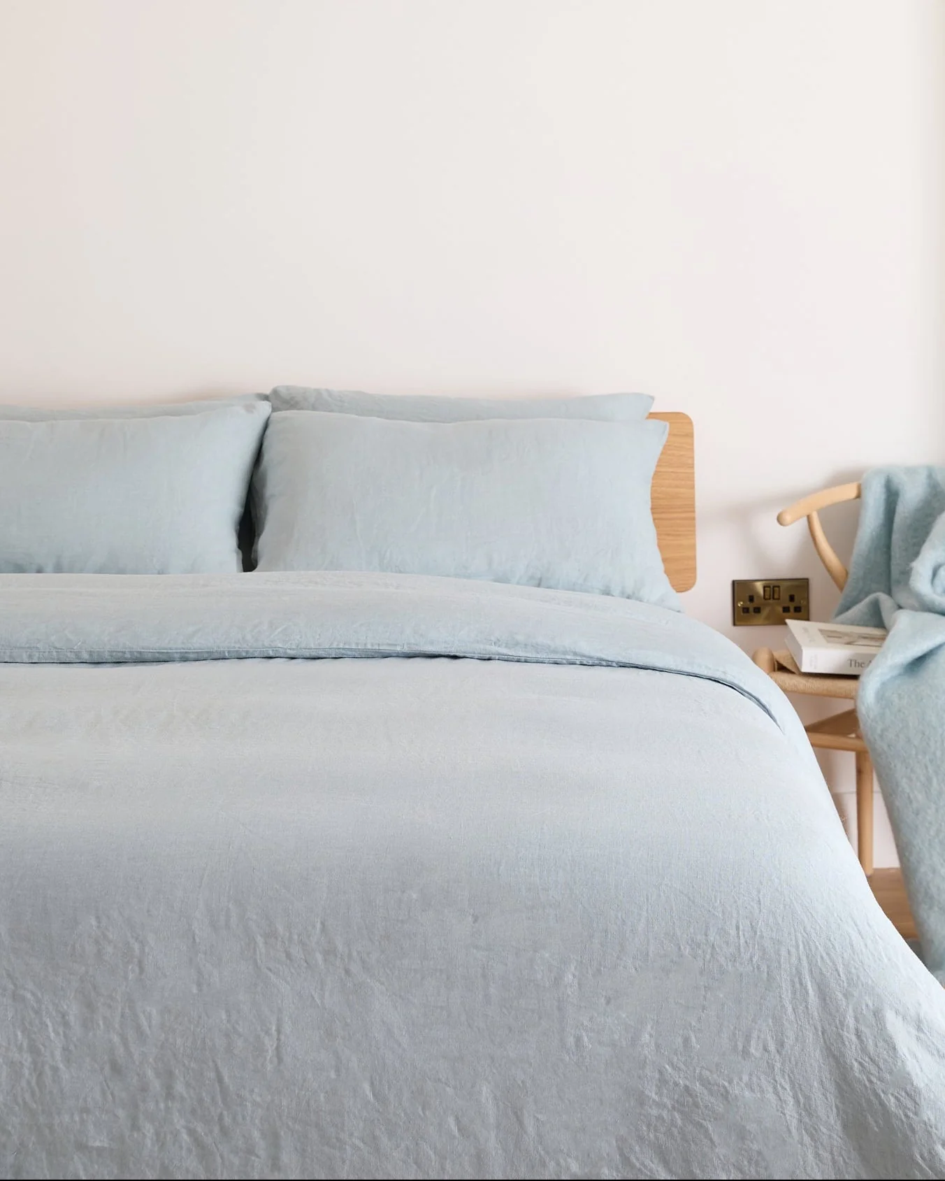 Foxford Cloud Pure Linen Duvet Set