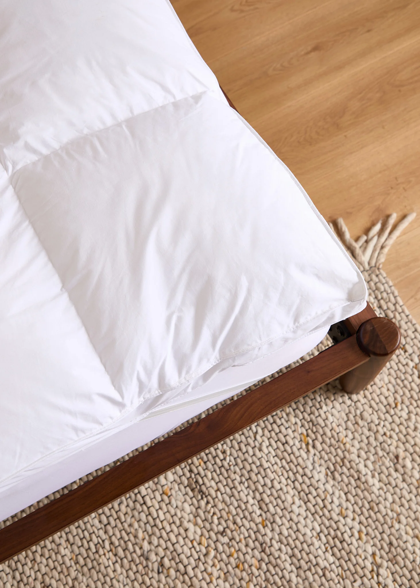 Foxford Clusterfil Mattress Topper - Single - Image 4