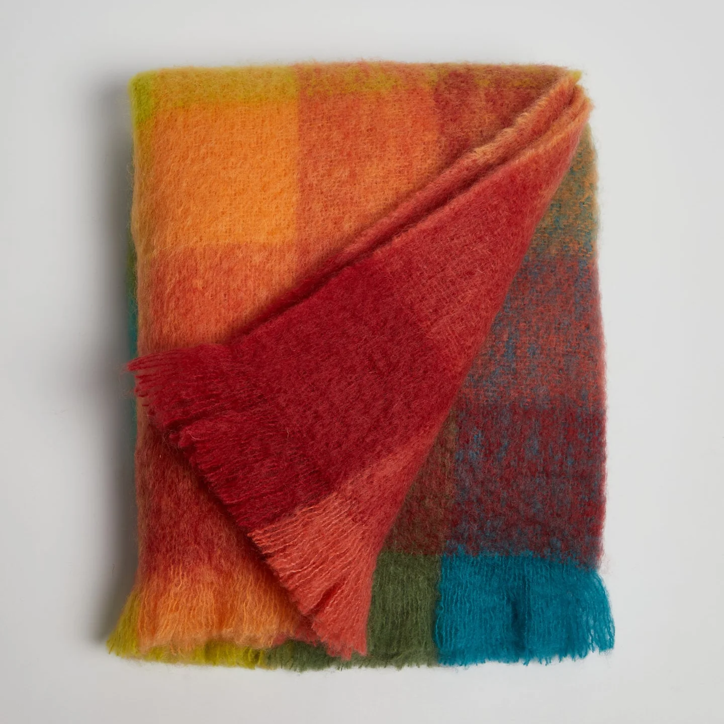 Foxford Cottage Mohair Throw - Image 3