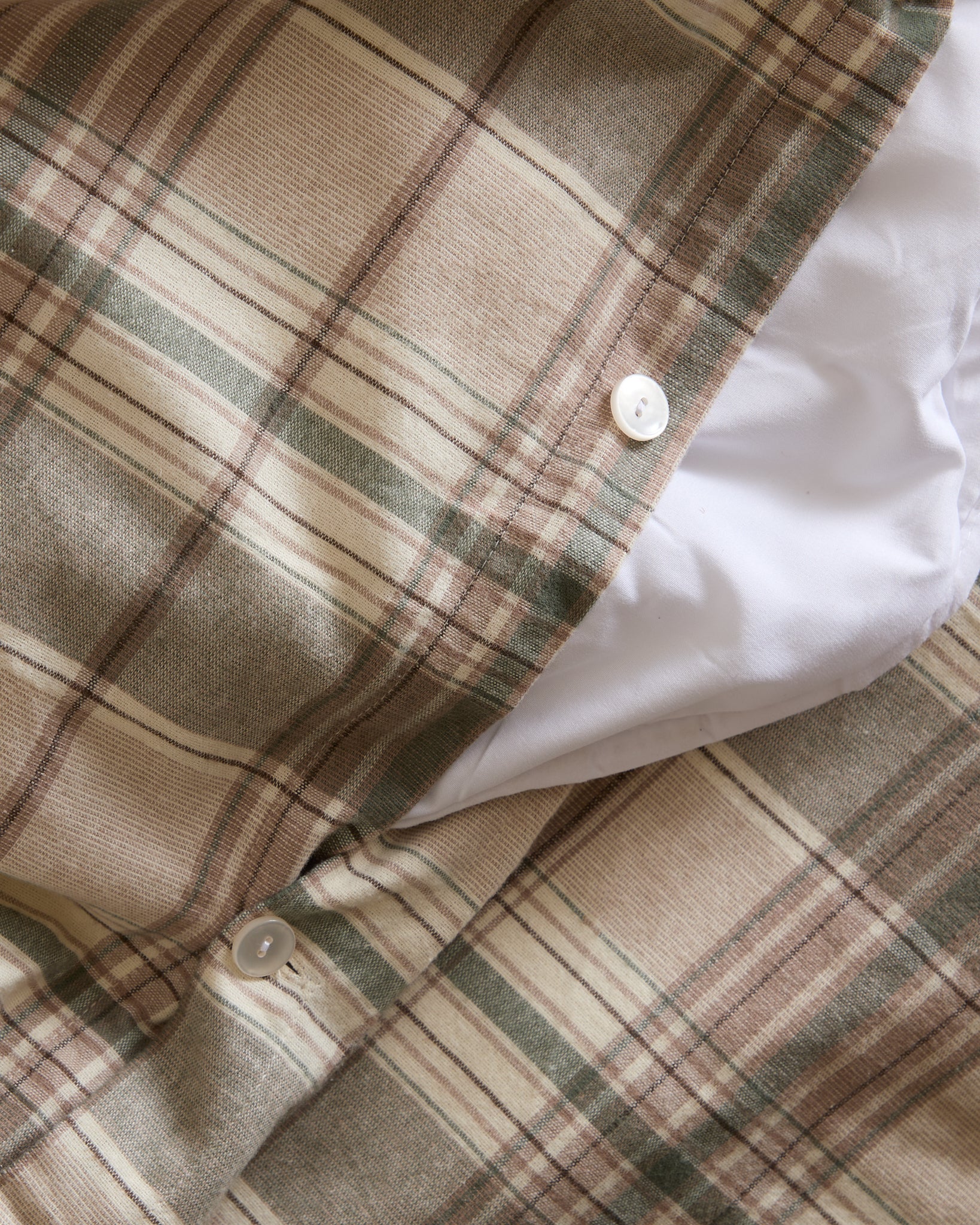 Foxford Eve Tartan Flannel Duvet Set - Image 4
