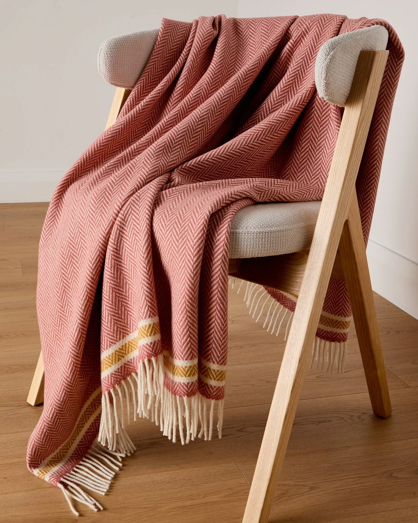 Foxford Inishcrone Cashmere and Lambswool Throw