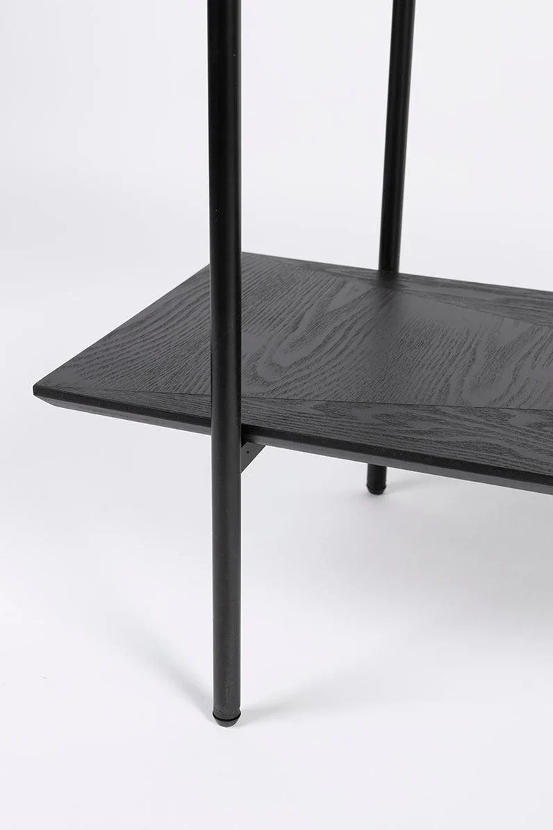 Foxford Jude Shelf Cabinet - Black - Image 6