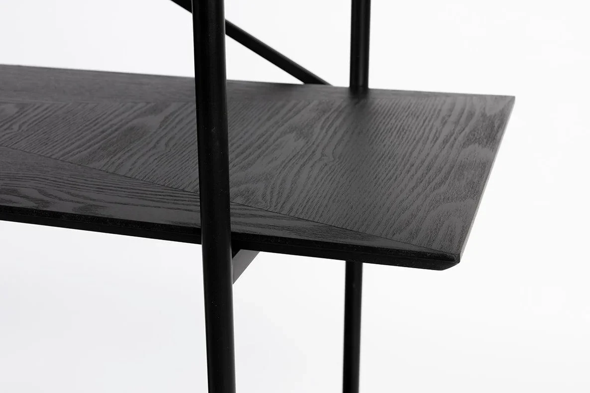 Foxford Jude Shelf Cabinet - Black - Image 7