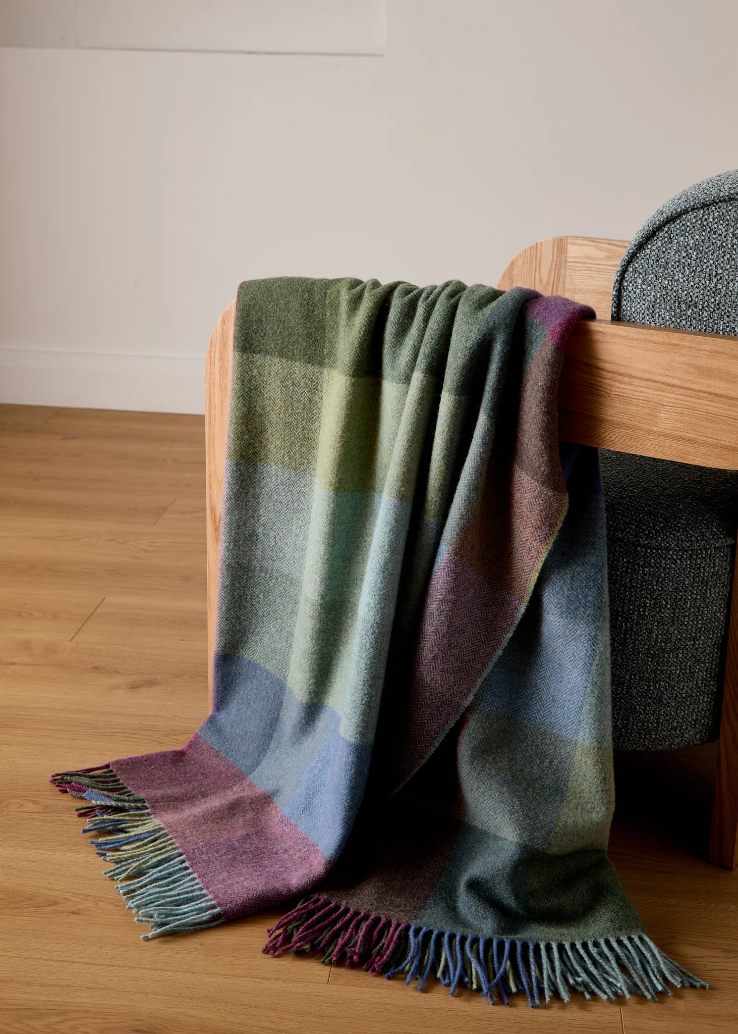 Foxford Kilmeaden Lambswool Throw
