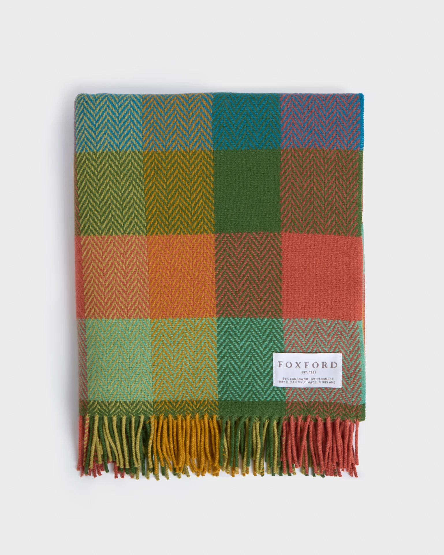 Foxford Kinsale Cashmere and Lambswool Throw - Image 3