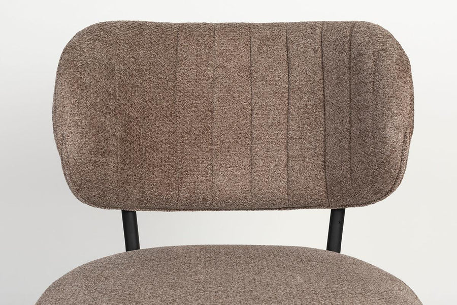 Foxford Leona Dining Chair - Latte - Image 8
