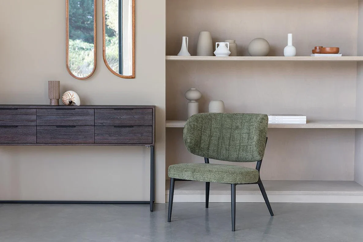 Foxford Leona Dining Chair - Olive - Image 12