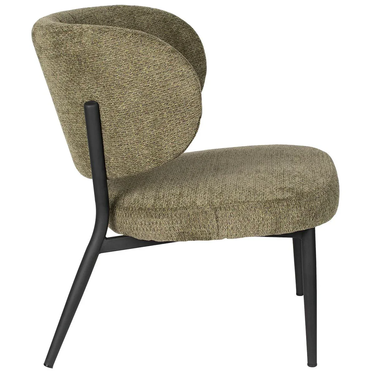 Foxford Leona Dining Chair - Olive - Image 5