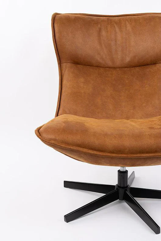 Foxford Lounge Chair in Brandy - Image 2