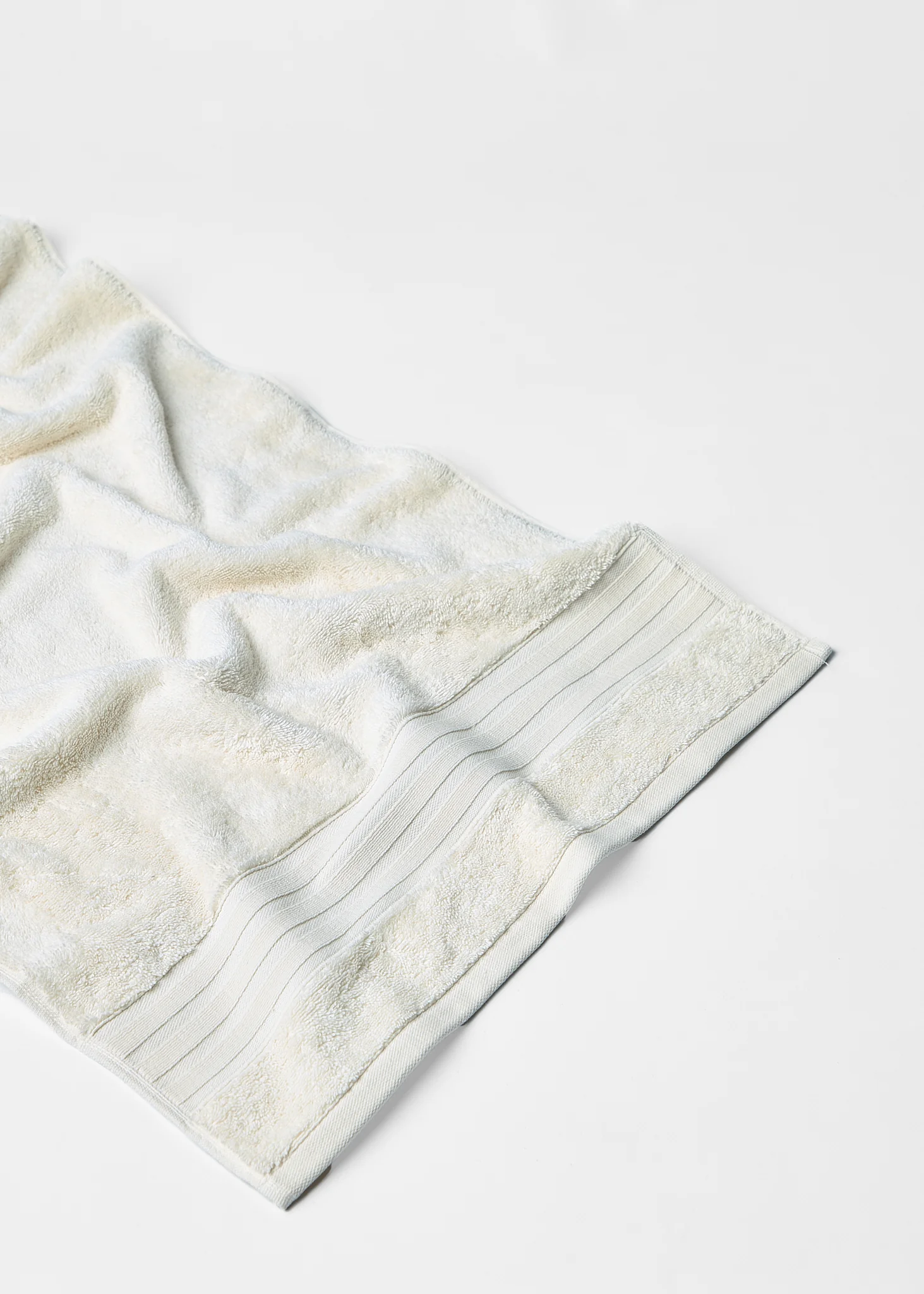 Foxford Luxury Cotton Hand Towel - Cream