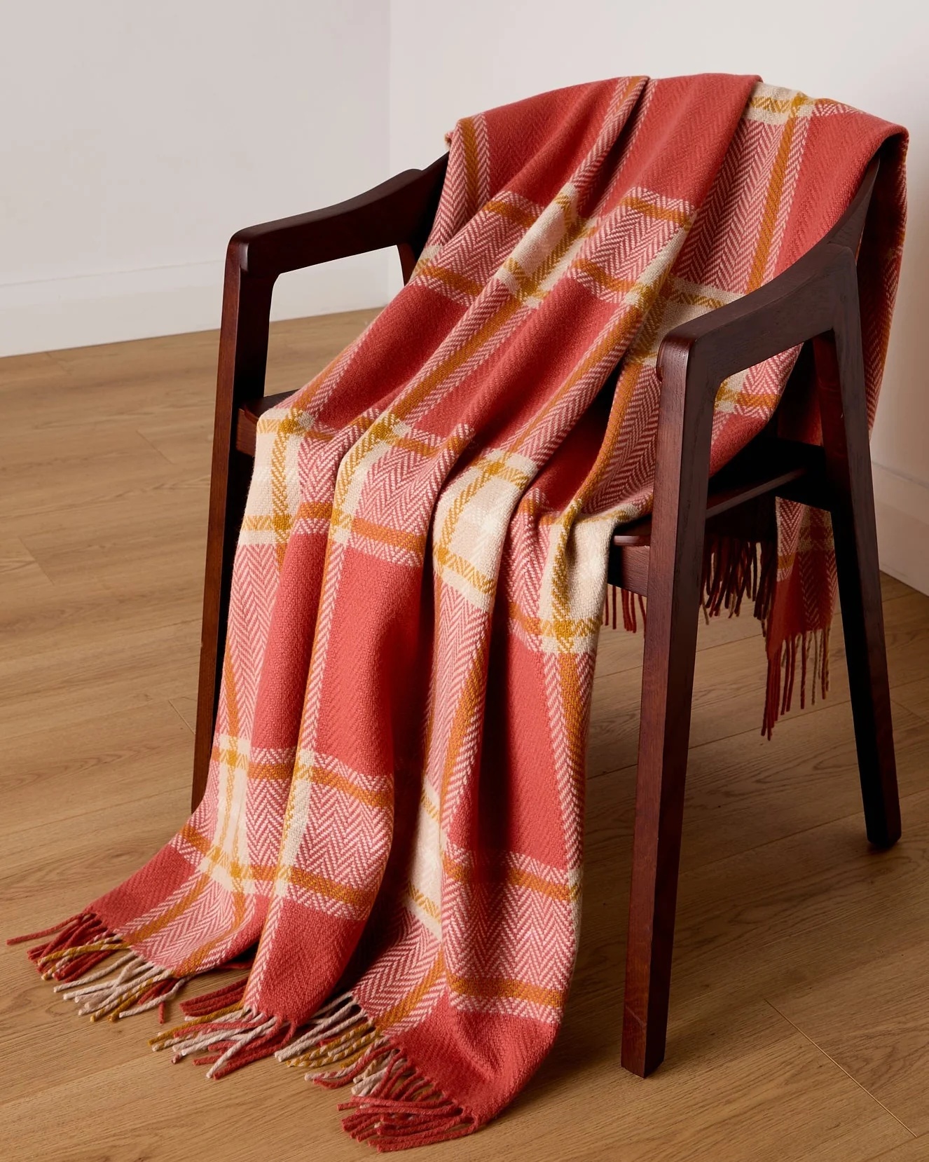 Foxford Macha Cashmere and Lambswool Throw