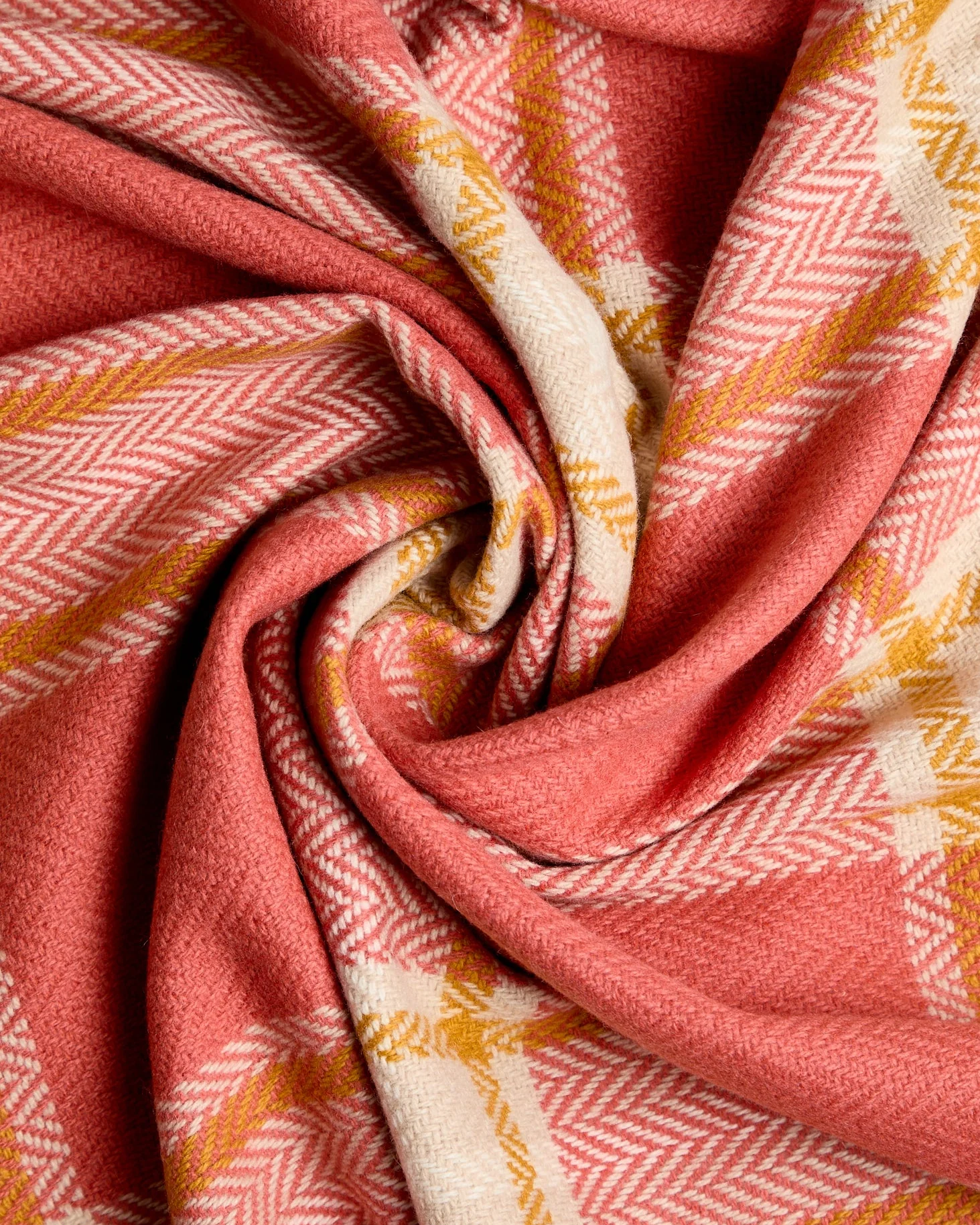 Foxford Macha Cashmere and Lambswool Throw - Image 2