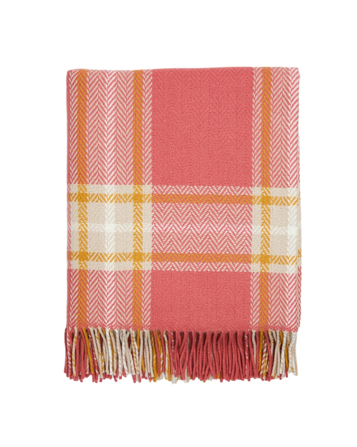 Foxford Macha Cashmere and Lambswool Throw - Image 3